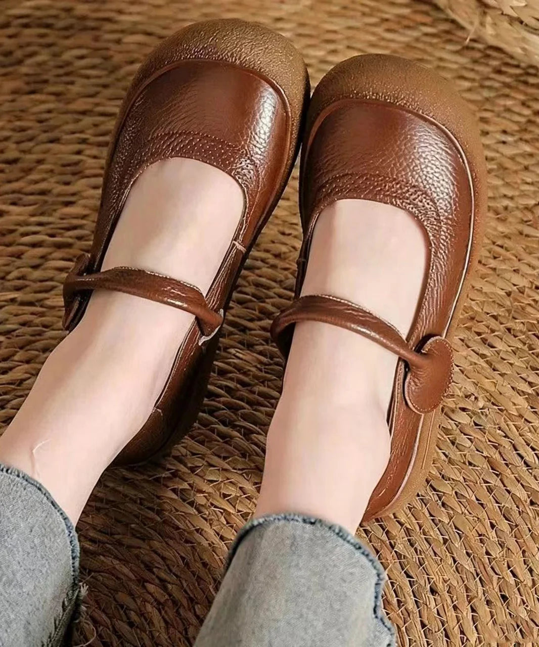 Chaussures Femme Plates Décontractées avec Boucle 3