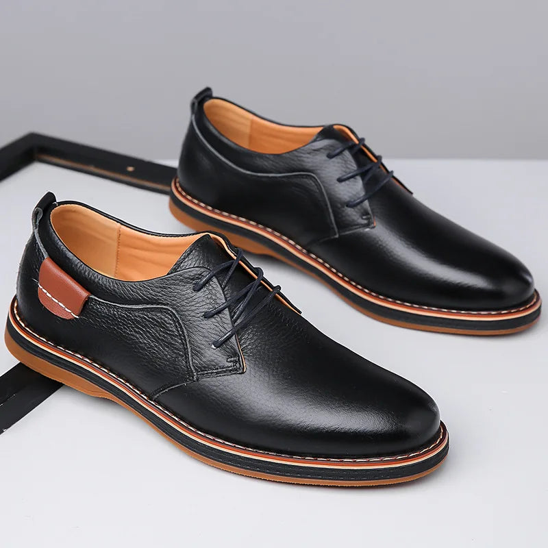 Chaussures Homme Derby Classiques Élégantes 8