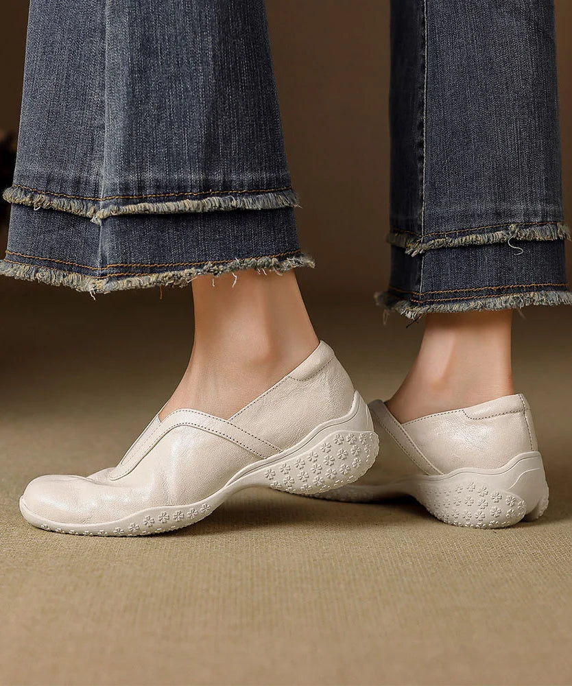 Chaussures Plates Femme À Plateforme Style DIY 3
