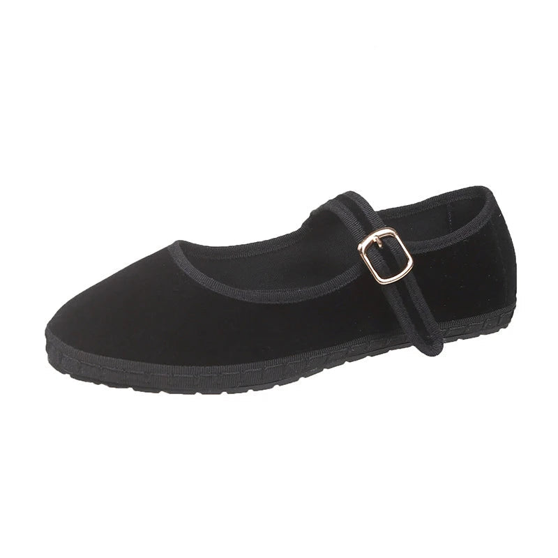 Chaussures Plates Femme Mary Jane Confortables 11