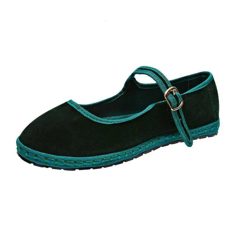 Chaussures Plates Femme Mary Jane Confortables 12