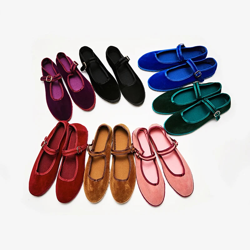 Chaussures Plates Femme Mary Jane Confortables 3