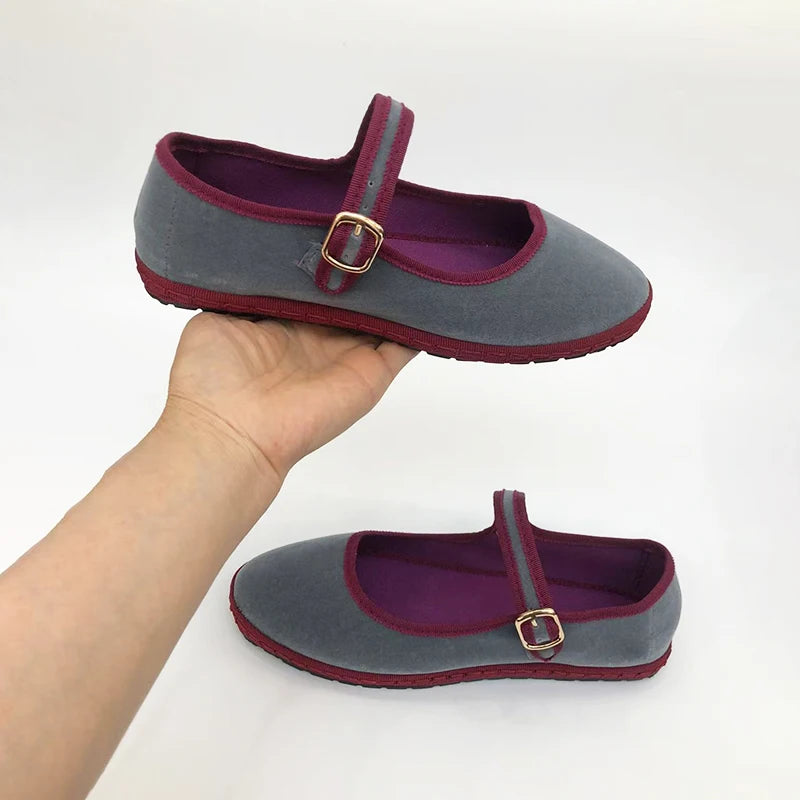 Chaussures Plates Femme Mary Jane Confortables 4