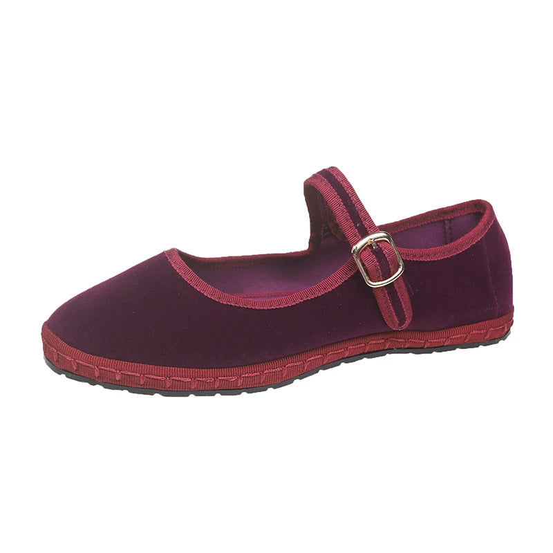 Chaussures Plates Femme Mary Jane Confortables 6