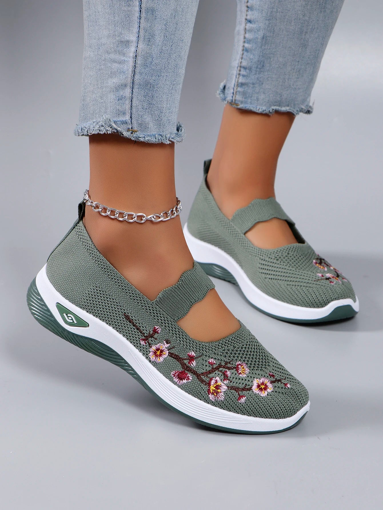 Chaussures Plates en Maille Respirante pour Femmes 4