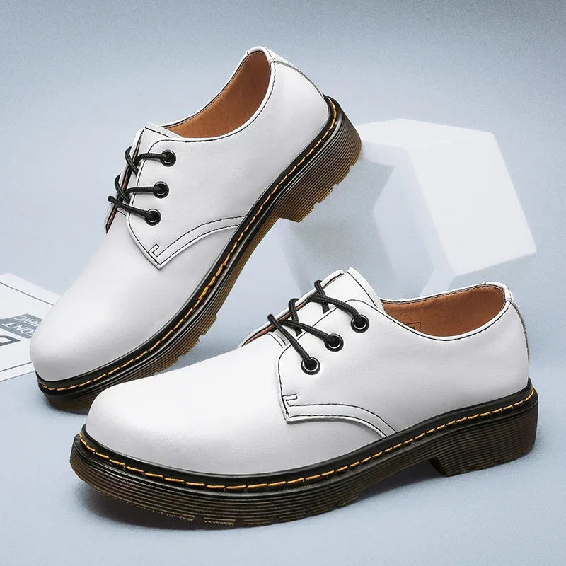 Chaussures Pour Hommes Oxford Classiques À Lacets Élégantes 2