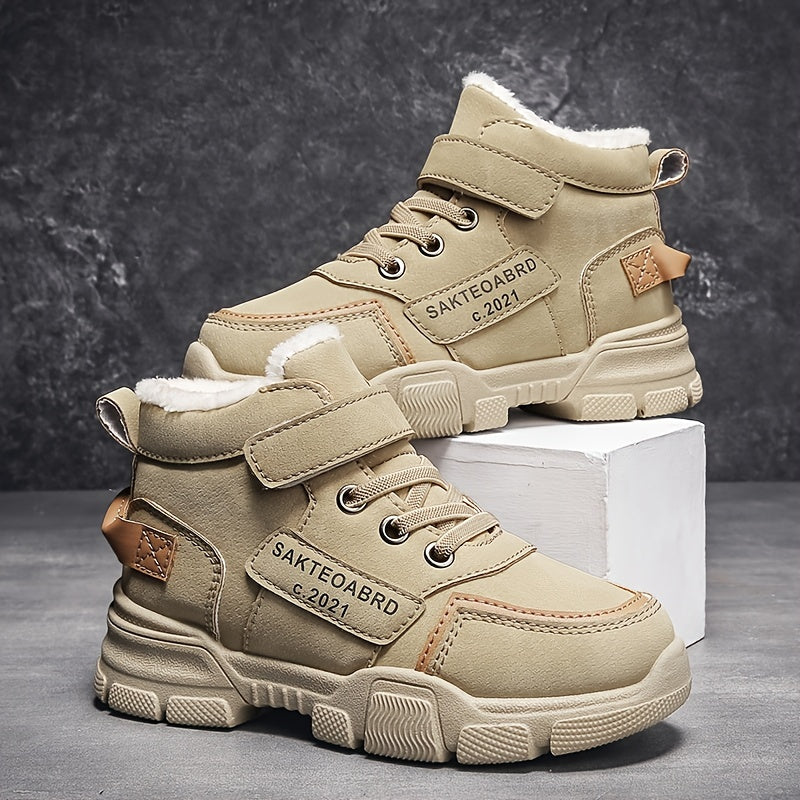 Chaussures d'Hiver Antidérapantes pour Garçons Casual