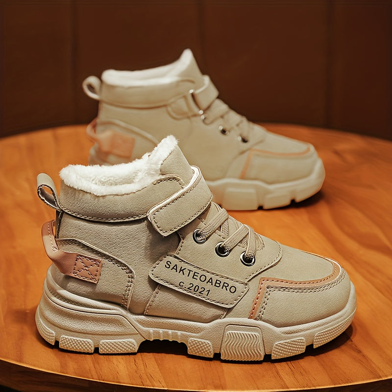 Chaussures d'Hiver Antidérapantes pour Garçons Casual
