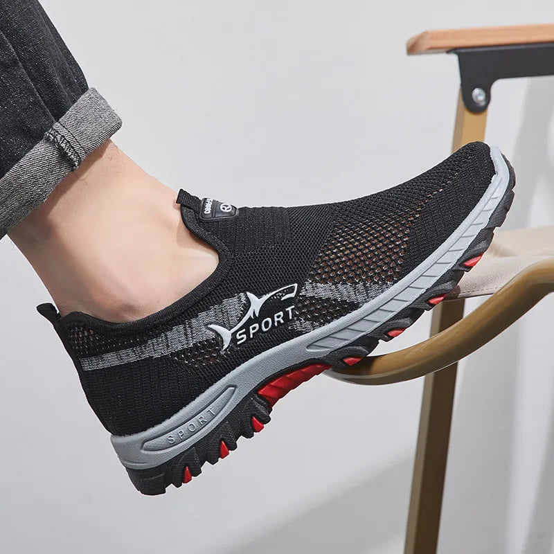 Chaussures d'été pour hommes en mesh, baskets légères et décontractées 3