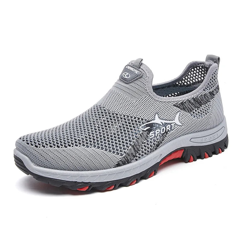 Chaussures d'été pour hommes en mesh, baskets légères et décontractées 4