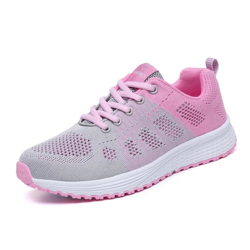 Chaussures de Marche Femme Confortables Textile Respirant 9