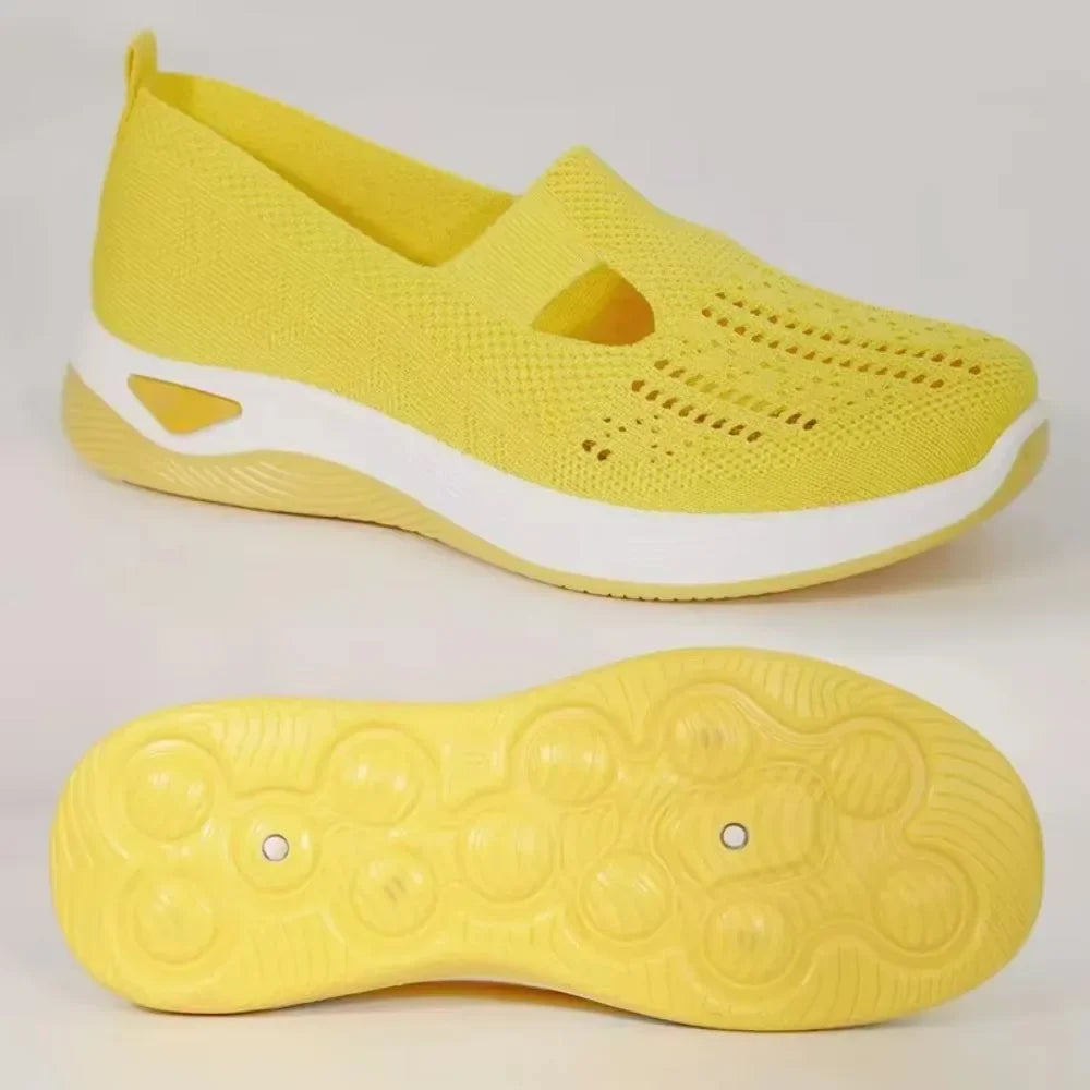 Chaussures de Marche Femme Confortables en Tissu Respirant et Semelle en Mousse à Mémoire 3