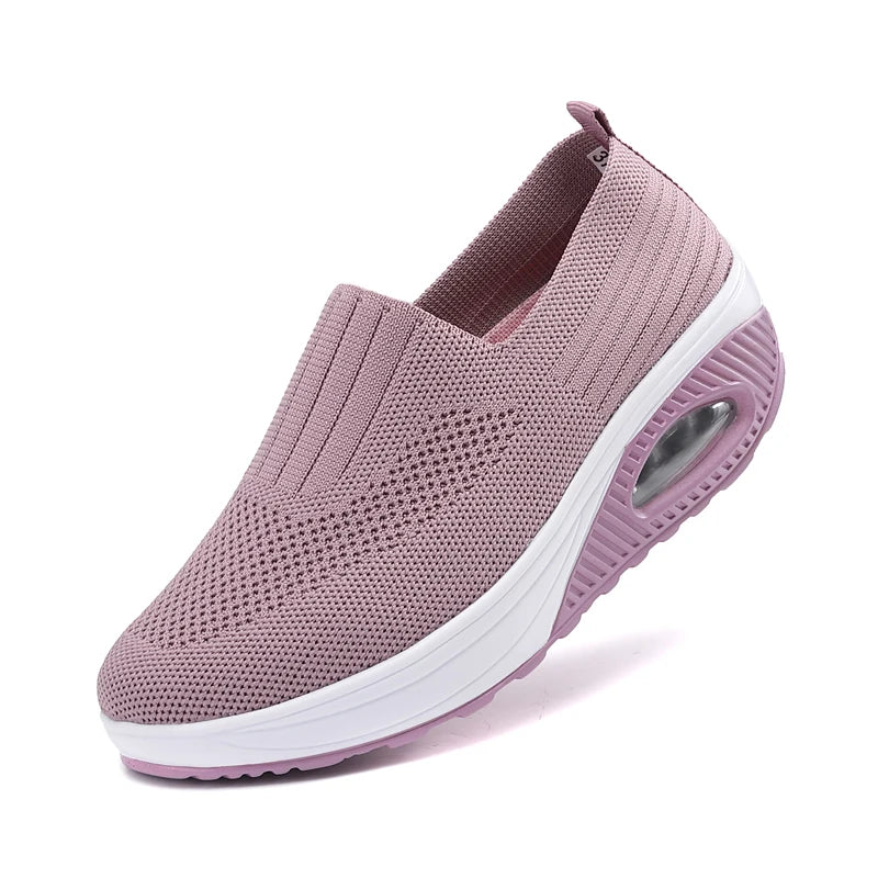 Chaussures de Marche pour Femmes Semelle Air Cushion Non Glissante 6