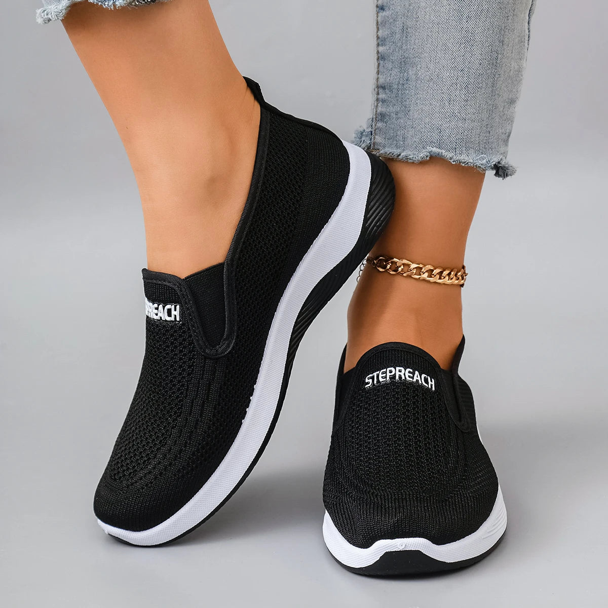 Chaussures de Sport Décontractées Femmes Toile Respirante 1