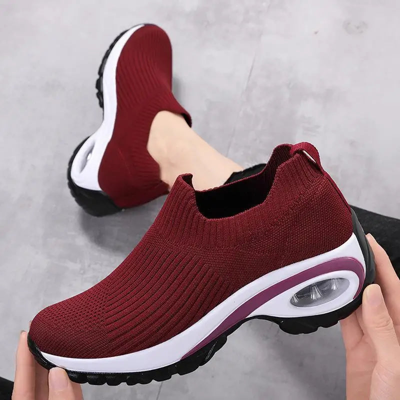 Chaussures de Sport Femme Casual à Semelle Élevée 2