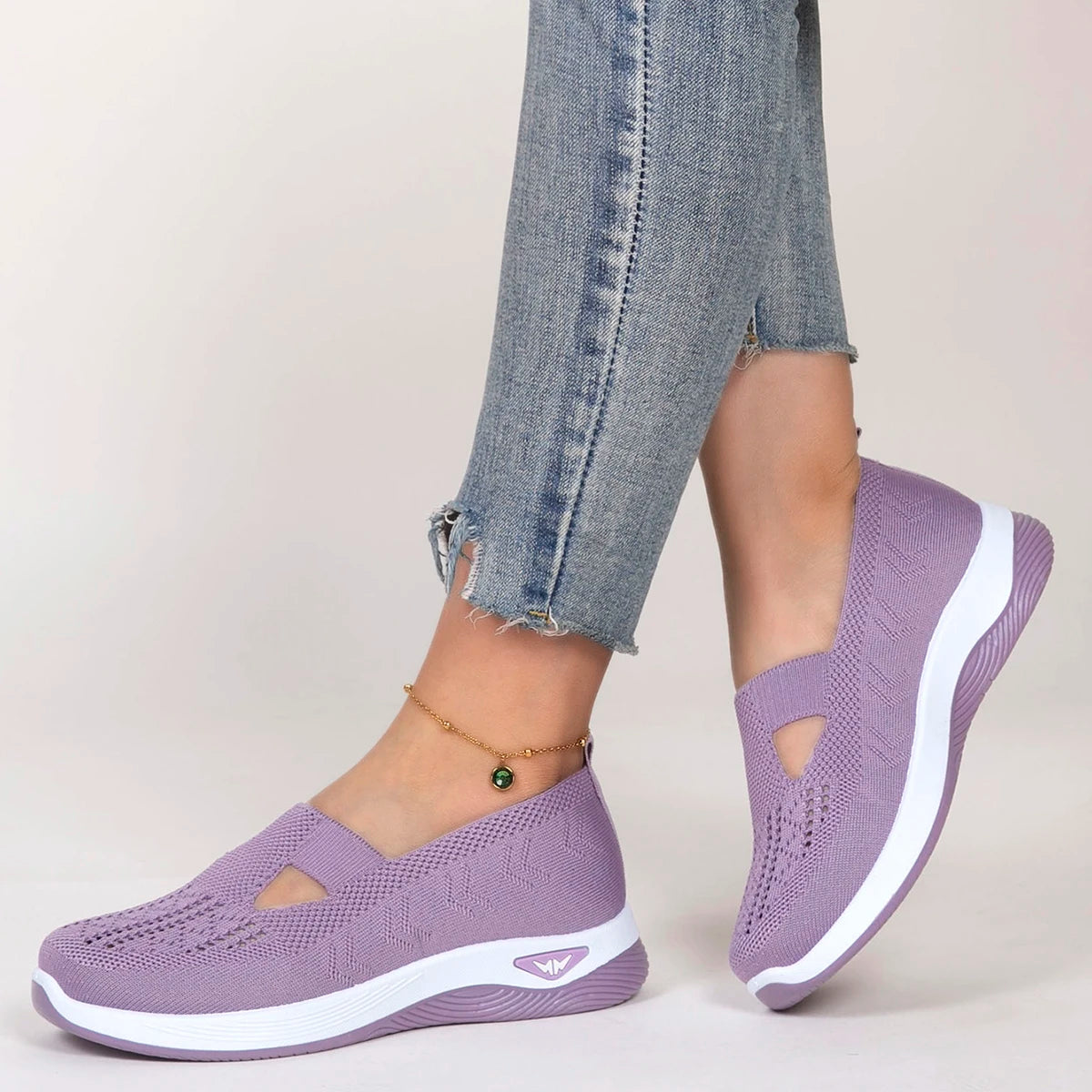Chaussures de Sport Femme Printemps Respirantes Légères 8
