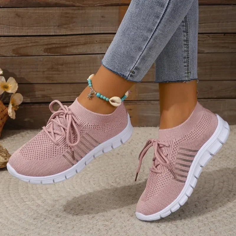 Chaussures de Sport Femme Respirantes en Maille Décontractées 1