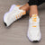 Chaussures de Sport Femme à Plateforme Synthétique et Textile Design Tendance 1