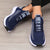 Chaussures de Sport Femme à Plateforme Synthétique et Textile Design Tendance 8