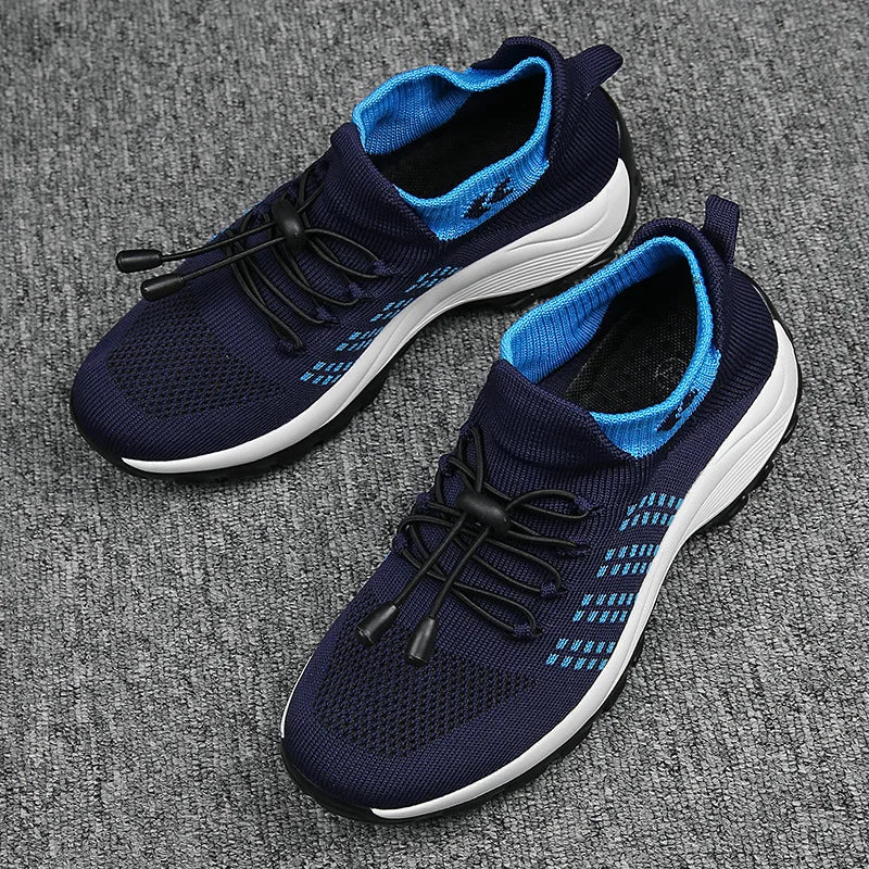 Chaussures de Sport Femmes Tissu Maillé Respirant Semelle Épaisse 2