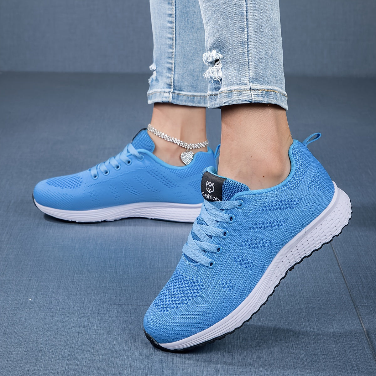 Chaussures de Sport Tricotées pour Femmes Style Camouflage 1