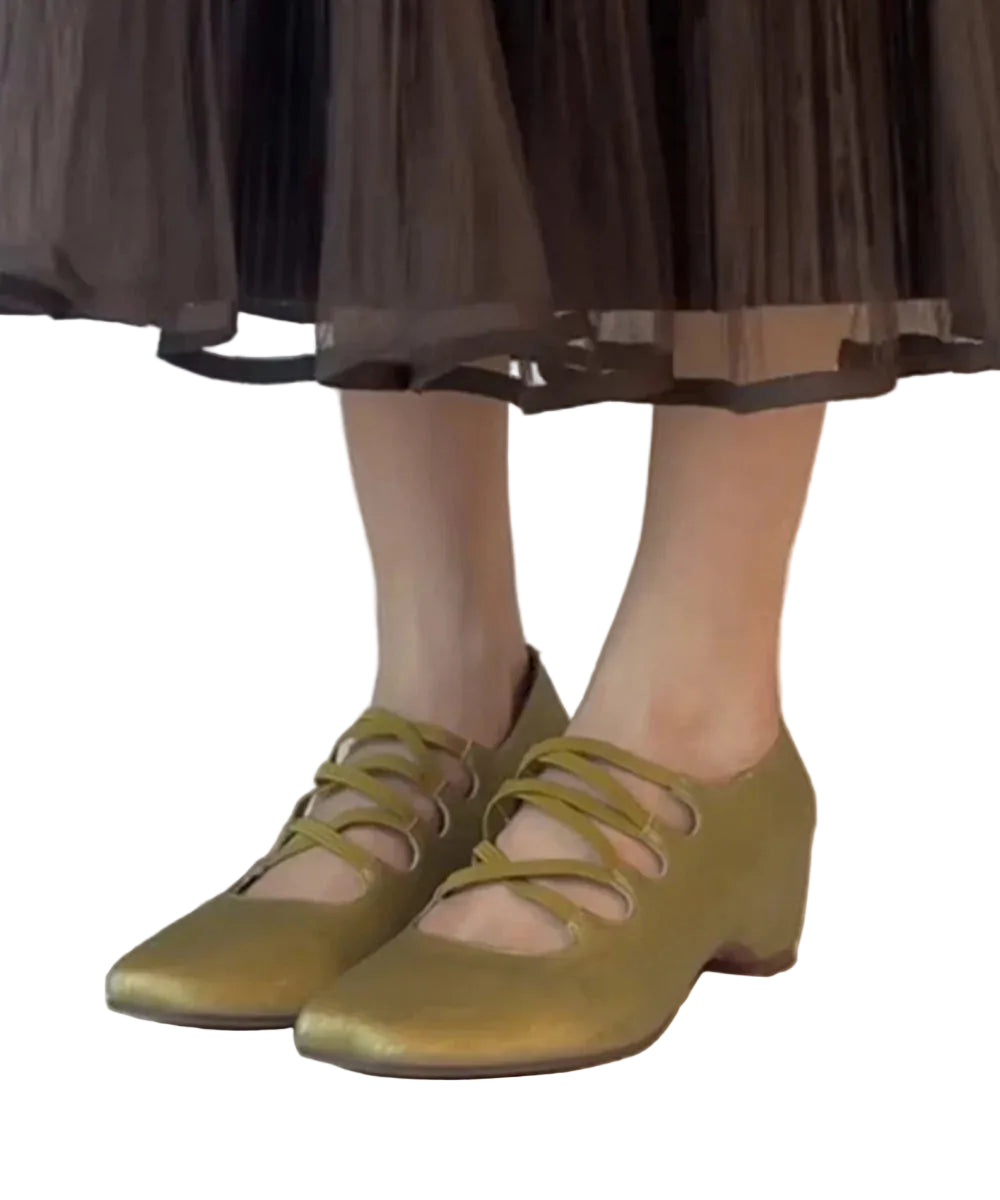 Chaussures de danse femme à bout carré et bride croisée avec talon compensé 0