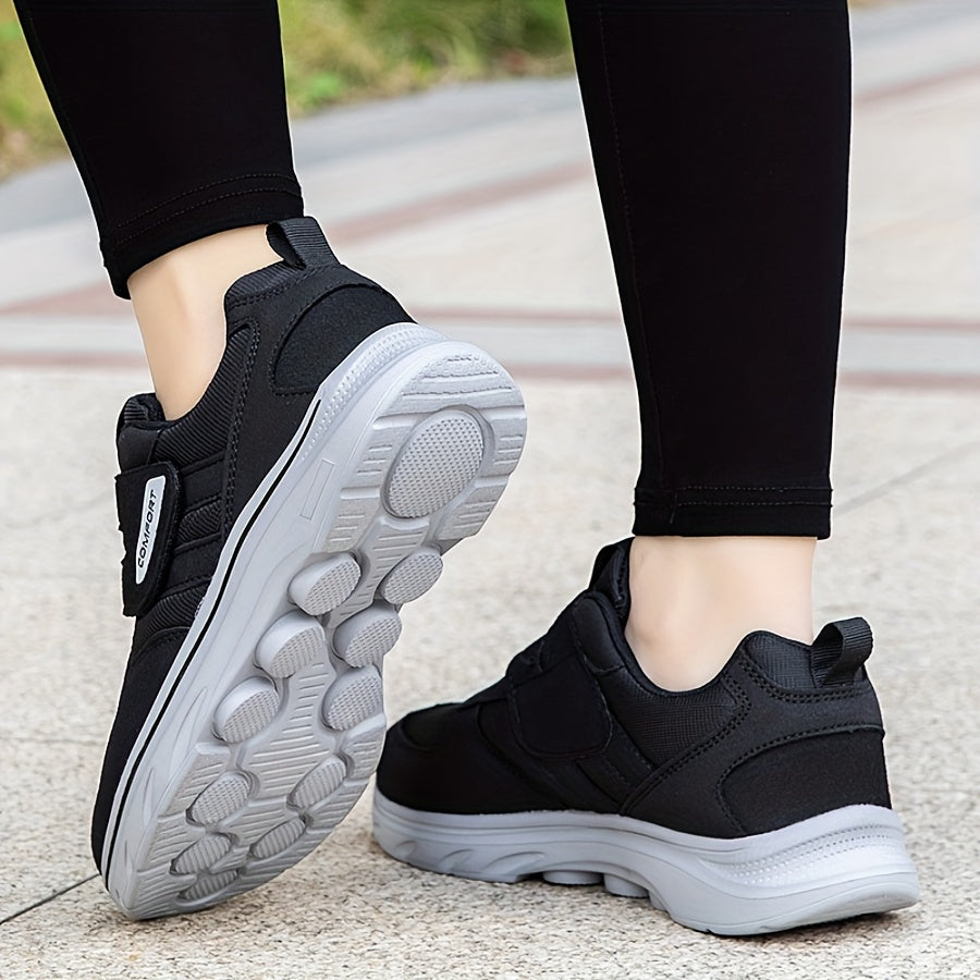 Chaussures de marche femme Velcro Tissu Respirant Antidérapant 2