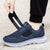 Chaussures de marche femme Velcro Tissu Respirant Antidérapant 7