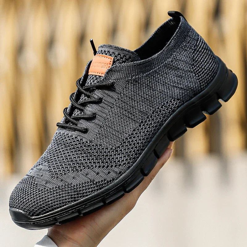 Chaussures de marche légères pour hommes en toile 3