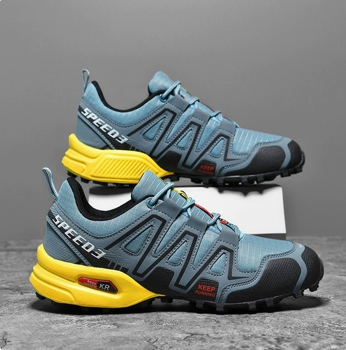 Chaussures de randonnée pour hommes, robustes et résistantes à l'eau, pour les activités de plein air 4