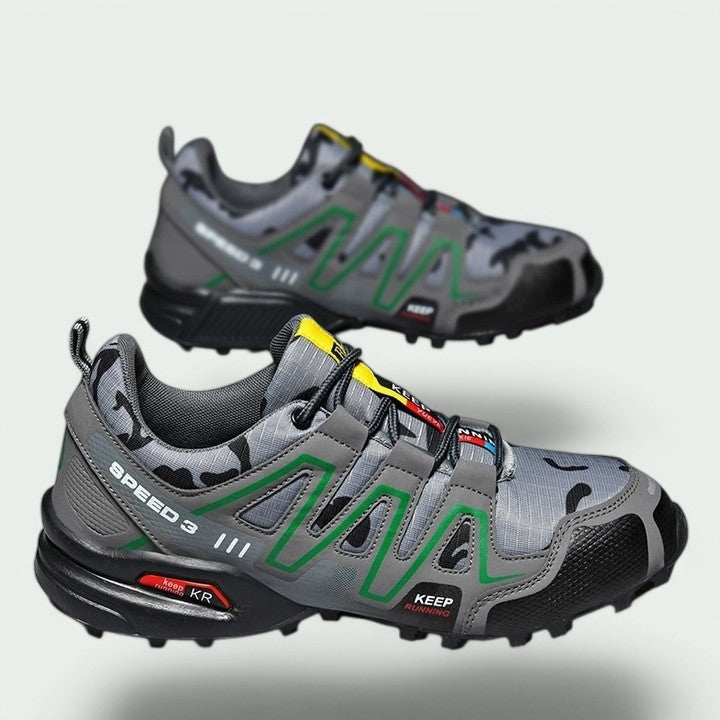 Chaussures de randonnée pour hommes en caoutchouc imperméable, idéales pour la randonnée et l'usage quotidien. 3