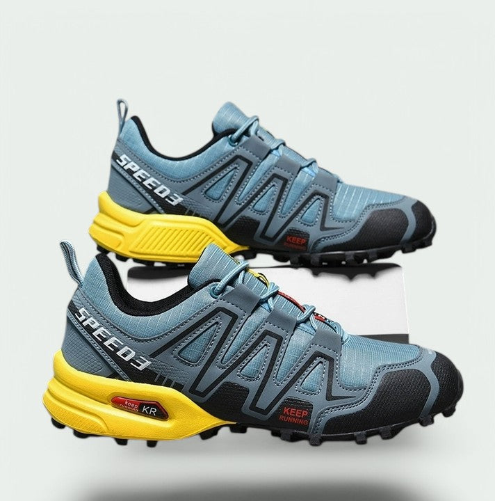 Chaussures de randonnée pour hommes en caoutchouc imperméable, idéales pour la randonnée et l'usage quotidien. 5
