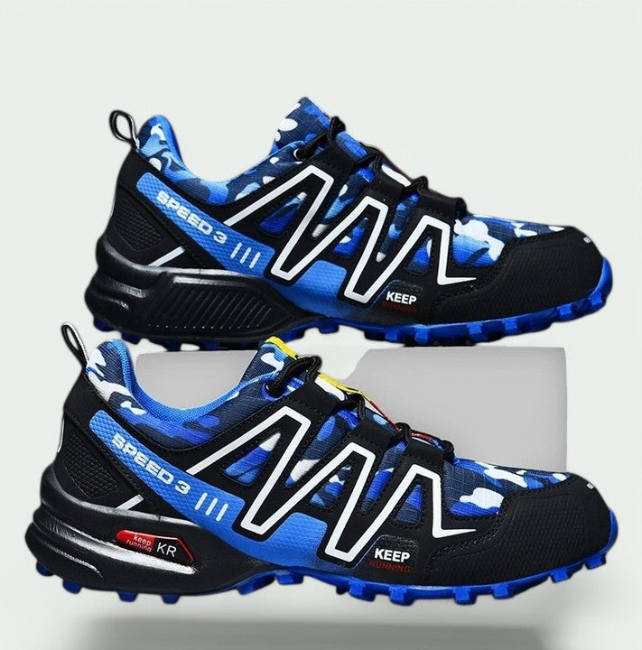 Chaussures de randonnée pour hommes en caoutchouc imperméable, idéales pour la randonnée et l'usage quotidien. 6