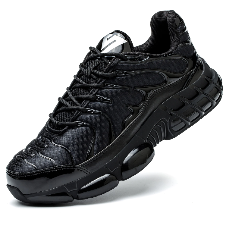 Chaussures de sécurité pour hommes avec protection en acier et design sportif 2