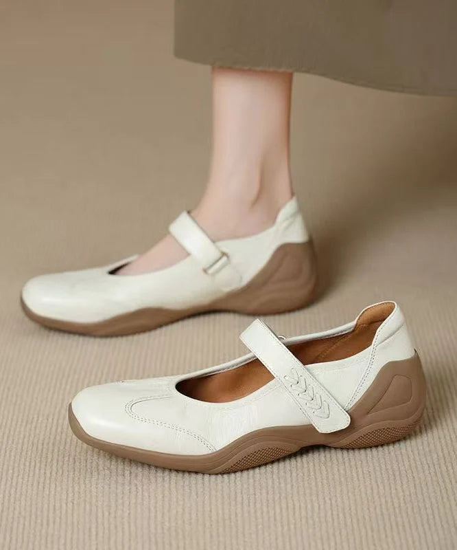 Chaussures plates à boucle pour femme 0