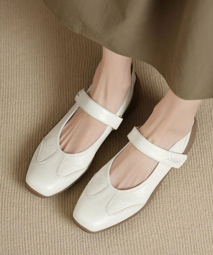 Chaussures plates à boucle pour femme 2