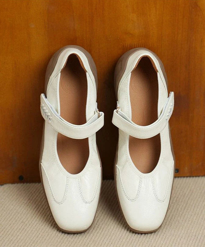 Chaussures plates à boucle pour femme 3