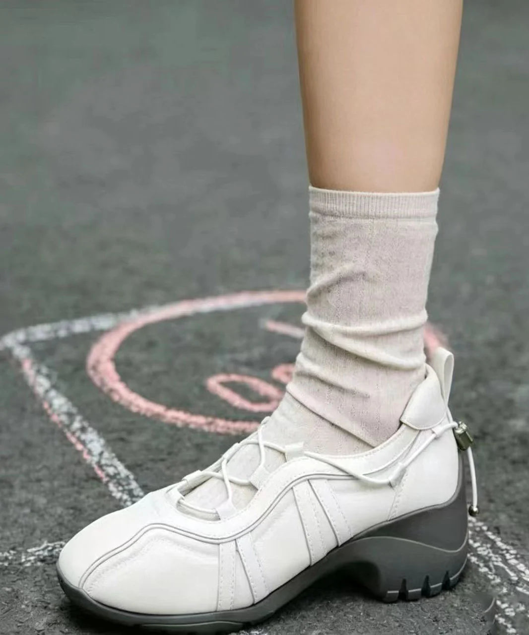 Chaussures plates à brides croisées pour femme style artisanal 0