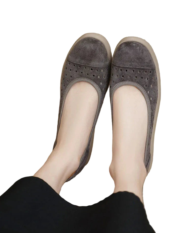 Chaussures plates ajourées pour femmes 1