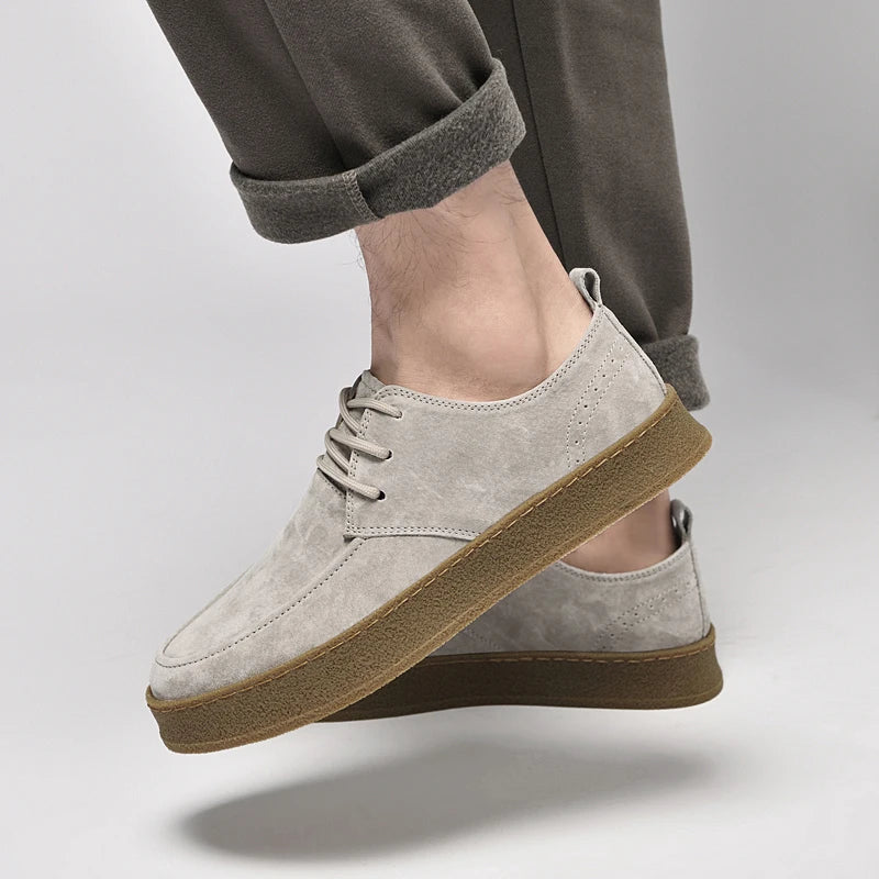 Chaussures pour Hommes Classiques en Daim 4