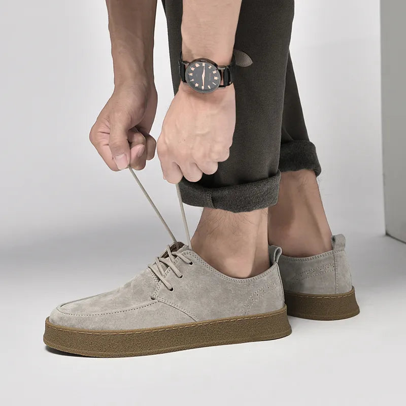 Chaussures pour Hommes Classiques en Daim 7