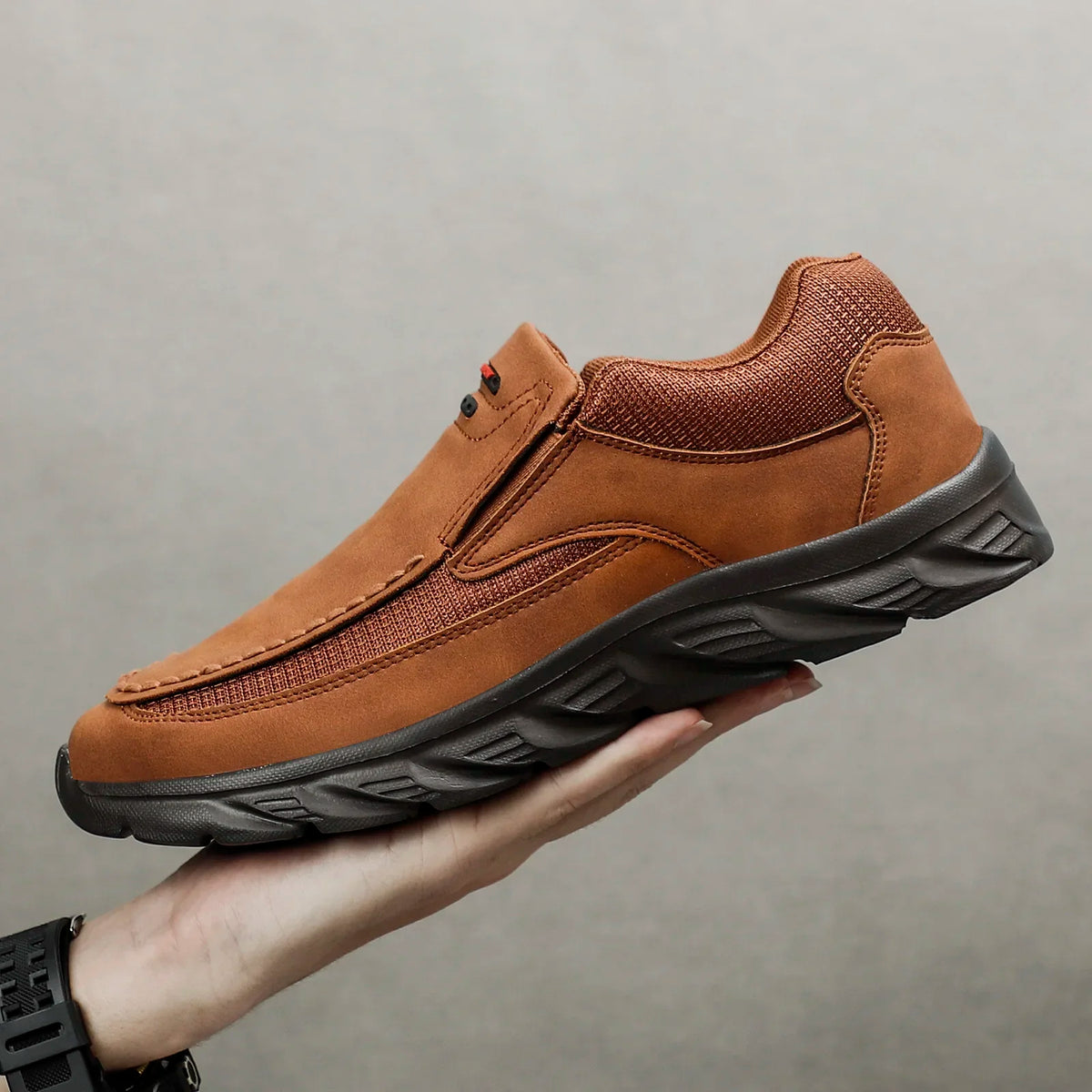 Chaussures pour Hommes Mocassins Décontractés en Cuir 3