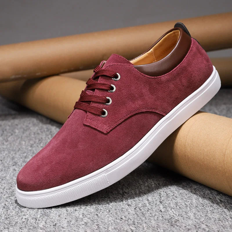 Chaussures pour Hommes en Daim Confortables 11
