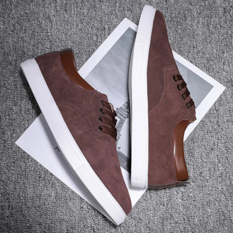 Chaussures pour Hommes en Daim Confortables 5