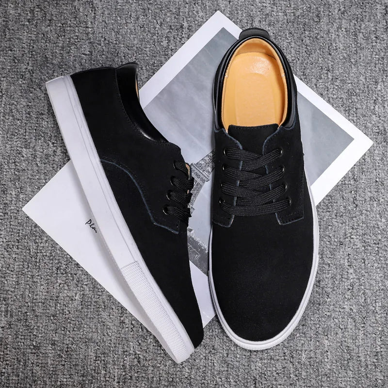 Chaussures pour Hommes en Daim Confortables 6