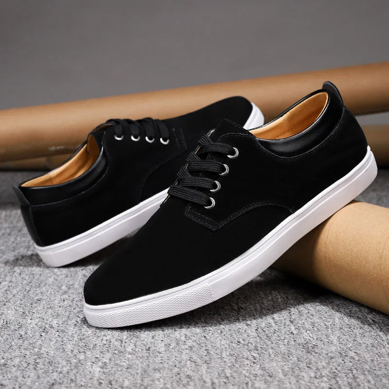 Chaussures pour Hommes en Daim Confortables 7