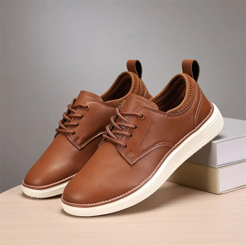 Chaussures pour hommes Lecco en cuir 4
