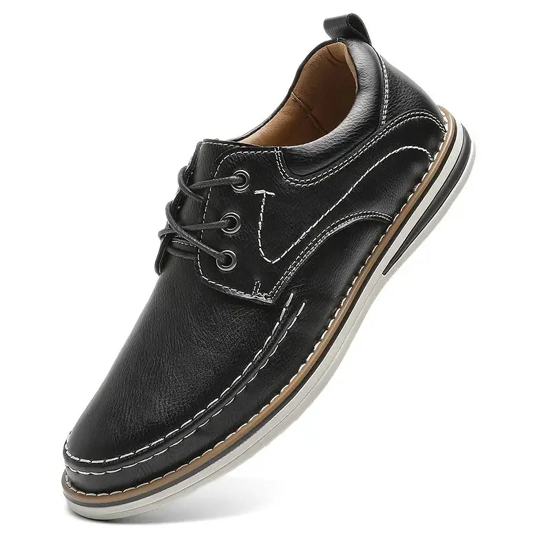 Chaussures pour hommes en cuir avec soutien 8