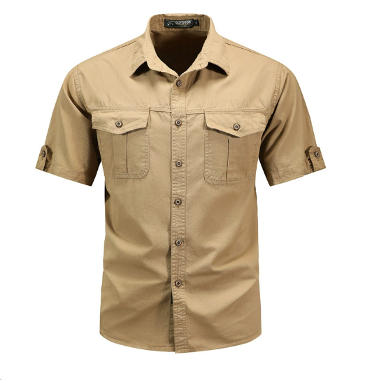 Chemise Cargo Homme Pratique pour Activités de Plein Air 0