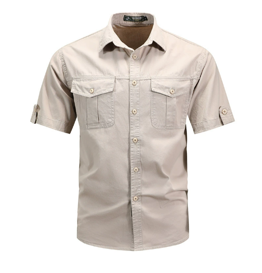 Chemise Cargo Homme Pratique pour Activités de Plein Air 1